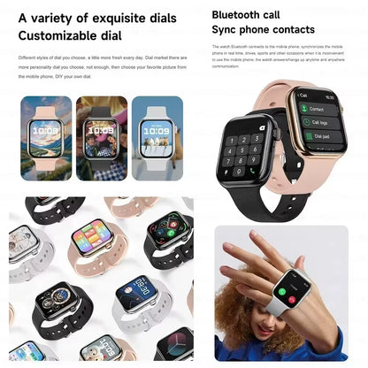 2025 GPS Smart Watch Series 10 for Apple Watch X 10 Memory Music Video Bluetooth Call Waterproof NFC Smartwatch for Android IOS